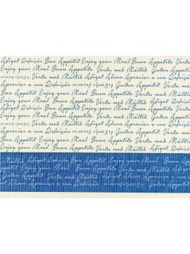 250 Tovagliette blu scozzese 30x40 sottopiatto carta monouso ristorante